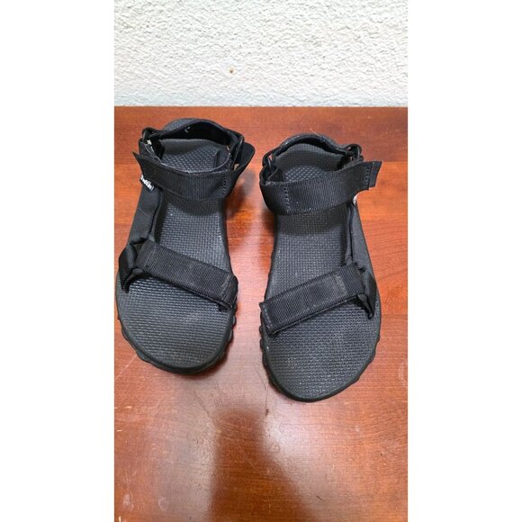 Teva Women's Black Adjustable Strap Hiking Sandals Size 9 - Picture 2 of 8